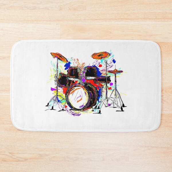 Item preview, Drum Set Drummer Drumming Musician T-Shirt  designed and sold by Essetino.