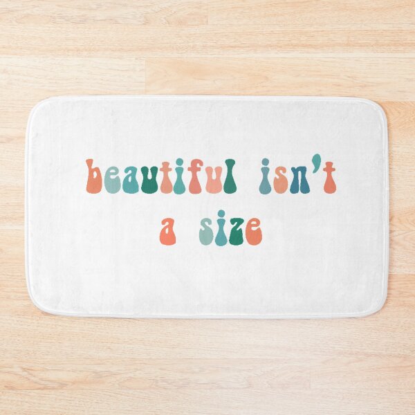 Item preview, Beautiful Isn't a Size Blue Orange Sticker designed and sold by laurencude.