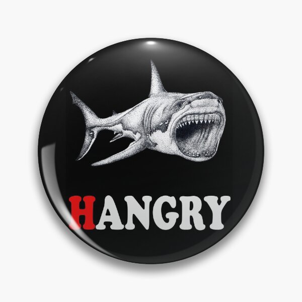 Item preview, Hungry Shark designed and sold by Flower Magic .
