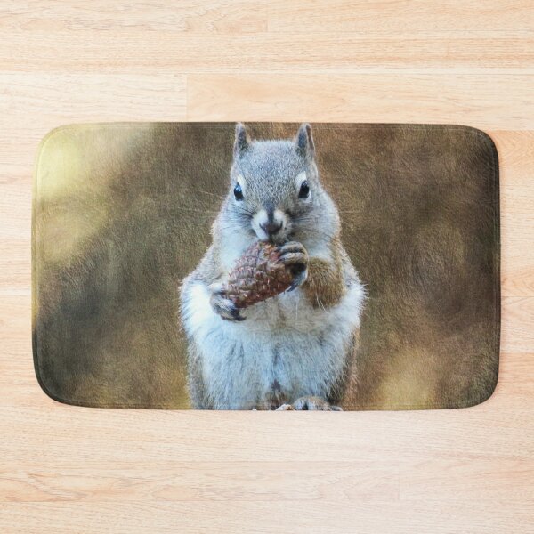 Item preview, Squirrel with a Pine Cone designed and sold by Frankie Cat Photography.
