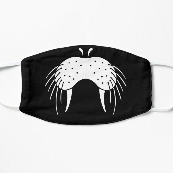 Walrus Face Flat Mask