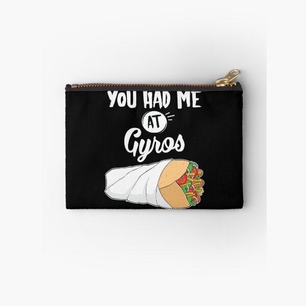 Item preview, Funny You Had Me At Gyros Greek Food print designed and sold by jakehughes2015.