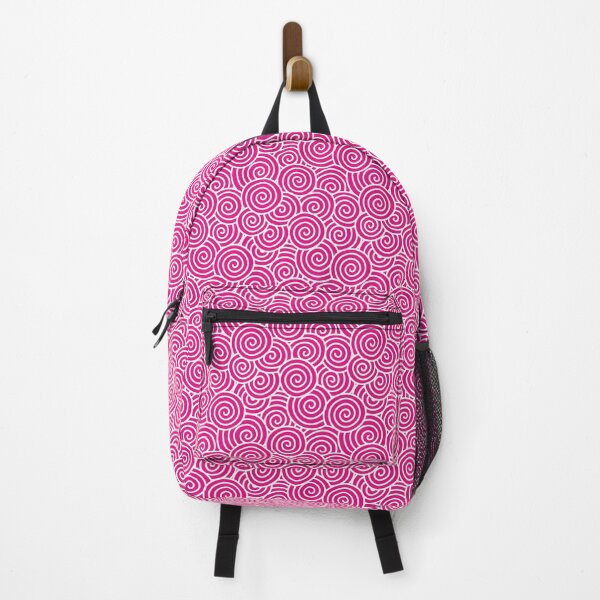 hot pink backpack purse