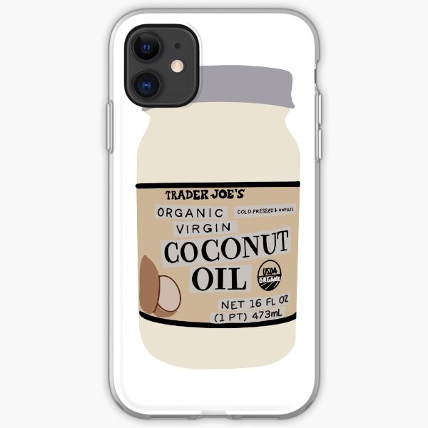 Trader Joe’s Coconut Oil iPhone Soft Case