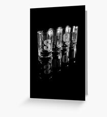 Shot in the dark Greeting Card