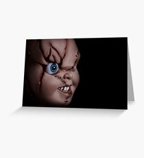 Chucky doll Greeting Card