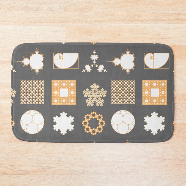 Item preview, 9 Fractals yellow orange designed and sold by candhdesigns.