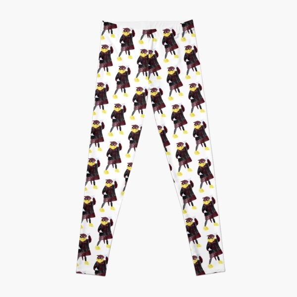 Watercolor Cocky Mascot Leggings