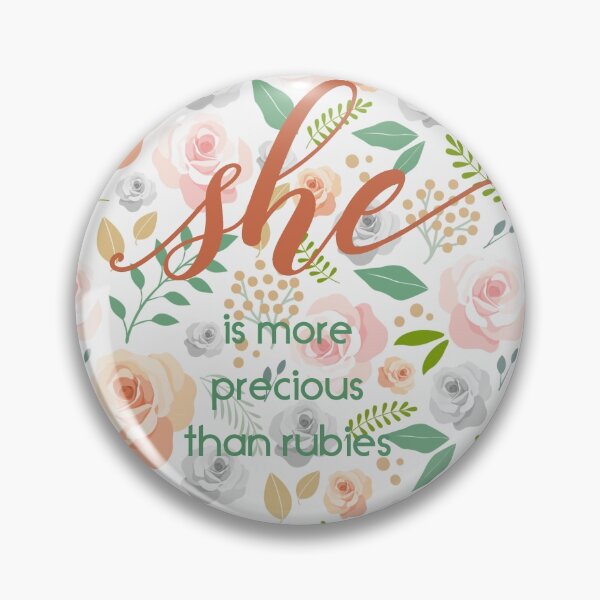 Item preview, She is more precious than rubies designed and sold by della95.