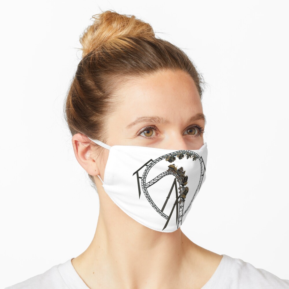 Time Traveller Rollercoaster Design Mask