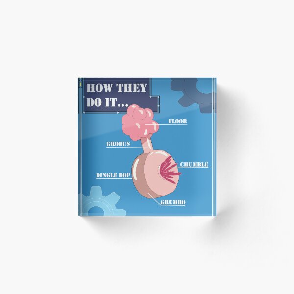 Plumbus Acrylic Block