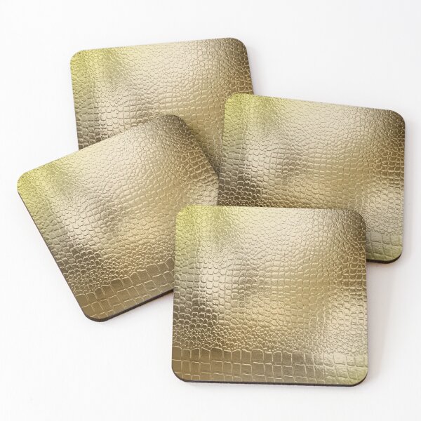 Item preview, Gold Metal Snakeskin  designed and sold by ColorFlowArt.