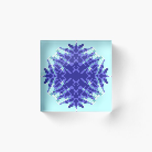 Ice Spike Diamond Acrylic Block