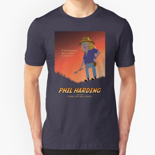 Phil Harding - Time Team Slim Fit T-Shirt