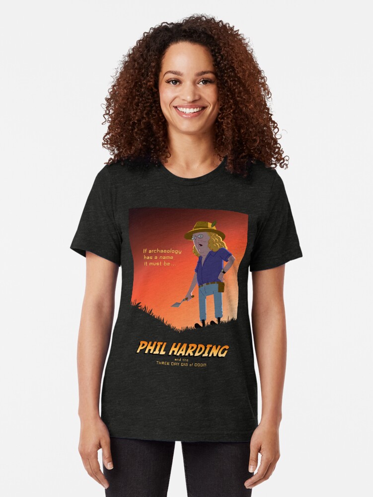 "Phil Harding Time Team" Tshirt by bfgi Redbubble