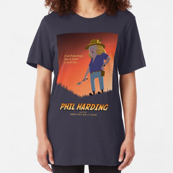 Phil Harding - Time Team Slim Fit T-Shirt