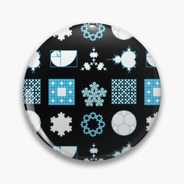 Item preview, 9 Fractals blue designed and sold by candhdesigns.