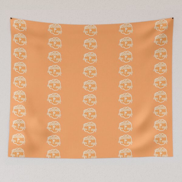 Item preview, vsco girl scrunchie orange designed and sold by marissajean8.