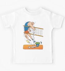 Funny Volleyball Kids Tee