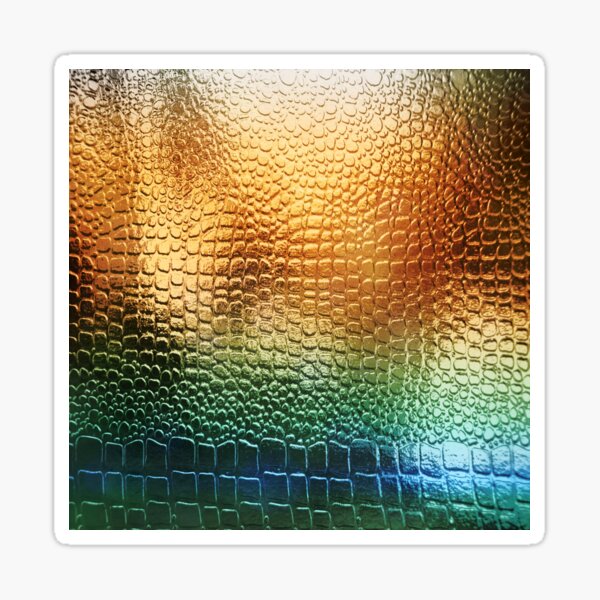 Rainbow Colorful Snakeskin Sticker