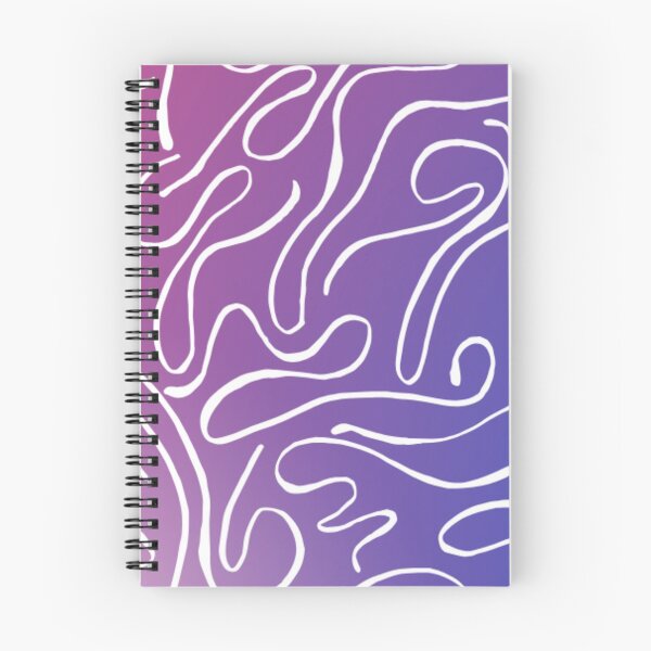 Item preview, Gradient white purple pattern designed and sold by Shineyarts.