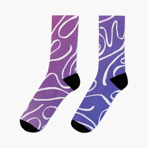 Item preview, Gradient white purple pattern designed and sold by Shineyarts.
