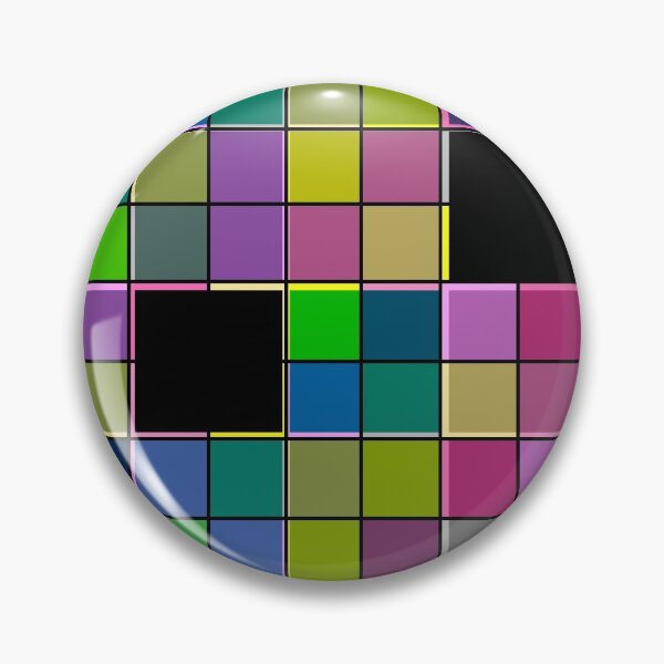 Item preview, Simple, multi-colored, geometric, plaid designed and sold by fuzzyfox.