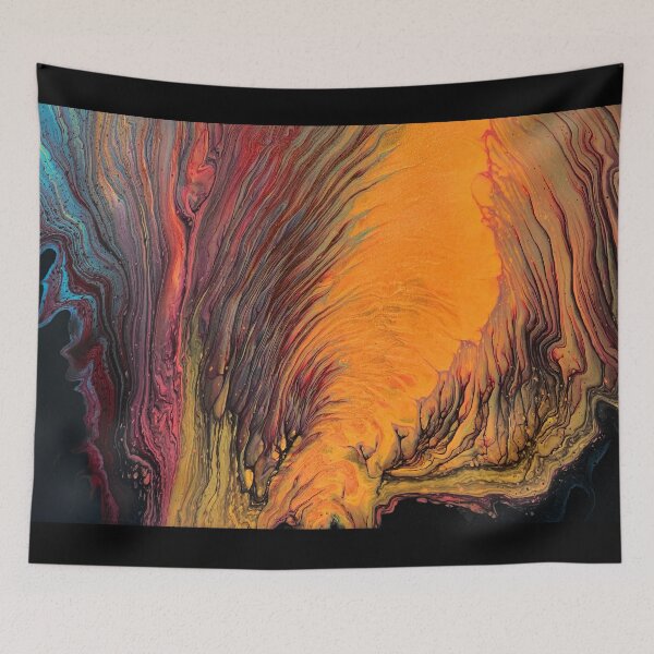 Item preview, Fun Times Acrylic Pour Painting designed and sold by Ashley Branstetter.