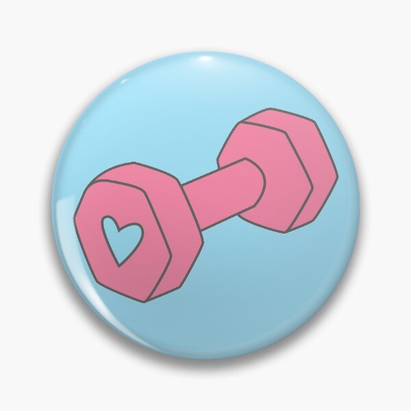 Item preview, Pink dumbell designed and sold by Kaycby.