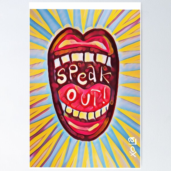 Speak Out Poster