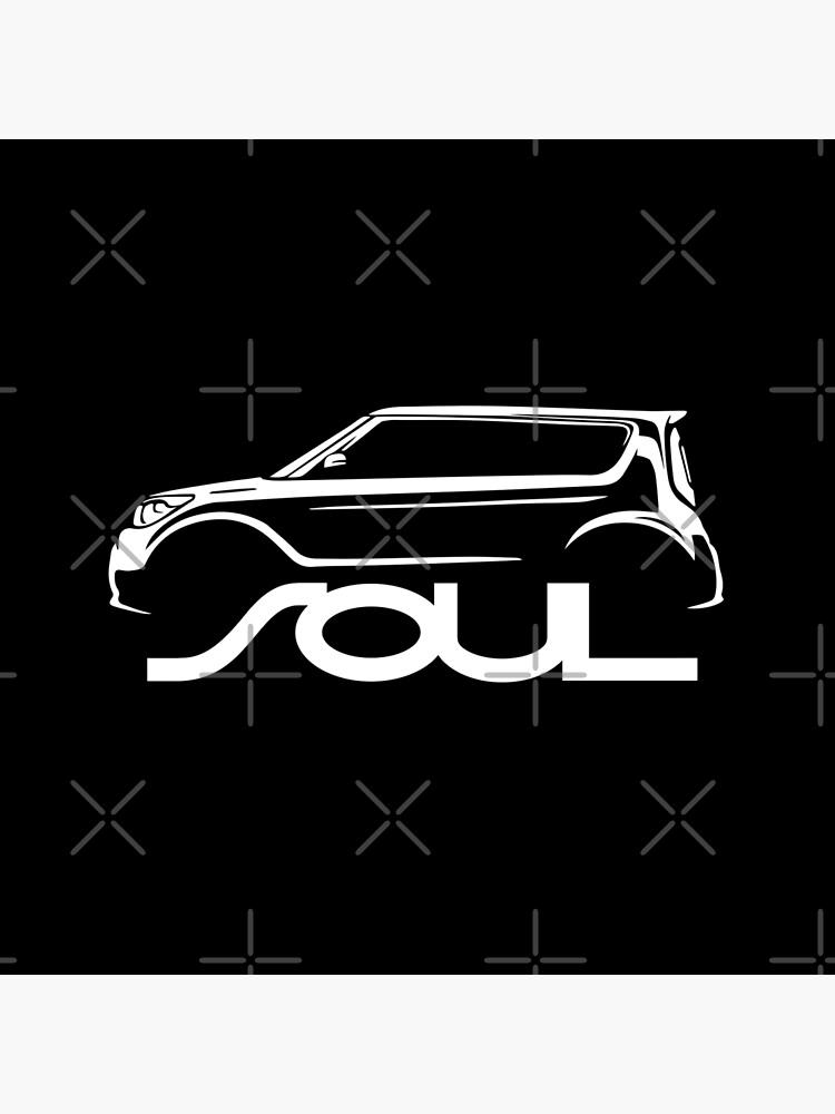 “Kia Soul Outline (Gen 2)” Throw Pillow for Sale by elektrojinx | Redbubble