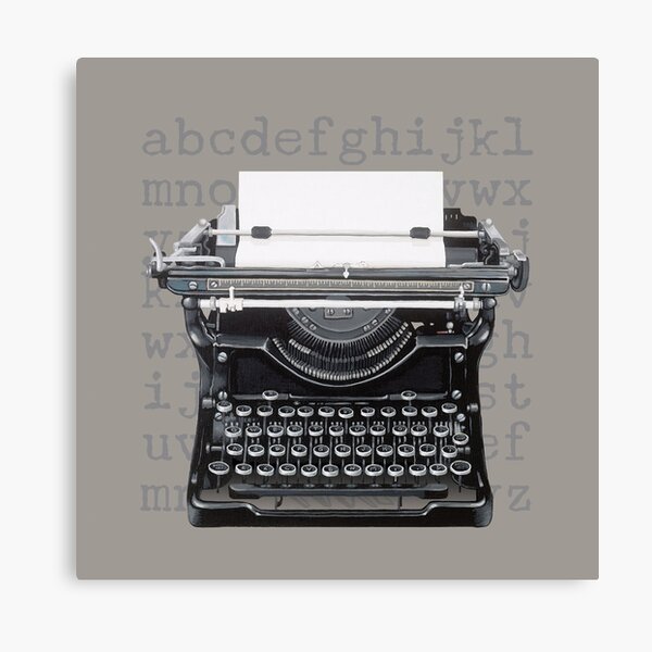 Vintage Underwood Typewriter Canvas Print