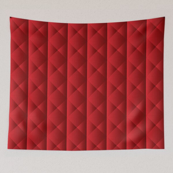 Item preview, Red upholstery pattern designed and sold by MysticaLink.