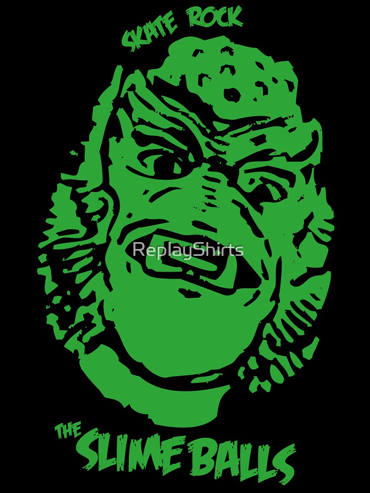 Thumbnail 7 of 7, Oversized T-Shirt, The SlimeBalls - Skate Rock designed and sold by ReplayShirts.