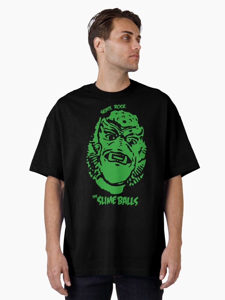 Thumbnail 2 of 7, Oversized T-Shirt, The SlimeBalls - Skate Rock designed and sold by ReplayShirts.