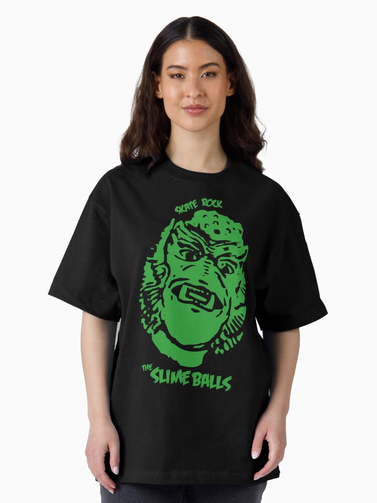 Thumbnail 1 of 7, Oversized T-Shirt, The SlimeBalls - Skate Rock designed and sold by ReplayShirts.