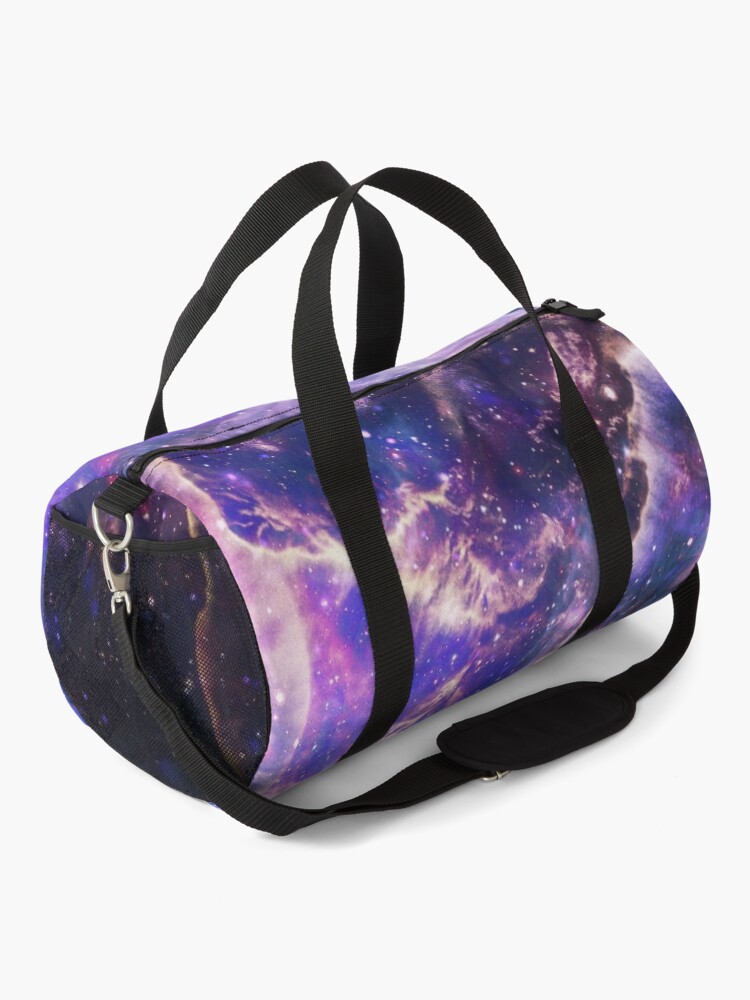Alternate view of Space Galaxy Universe Cosmos Night Sky Duffle Bag