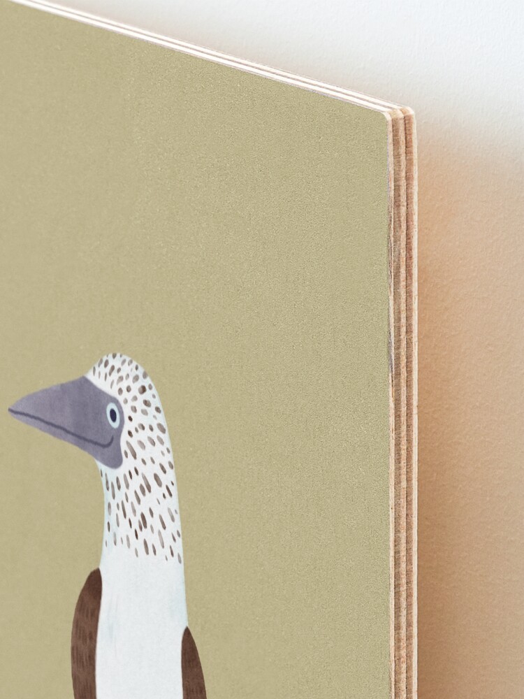 Alternate view of Blue Footed Booby Mounted Print