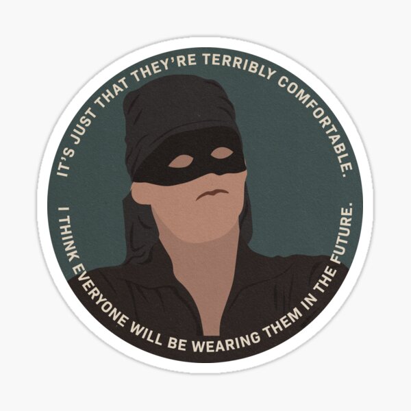 Why do you wear a mask? Sticker