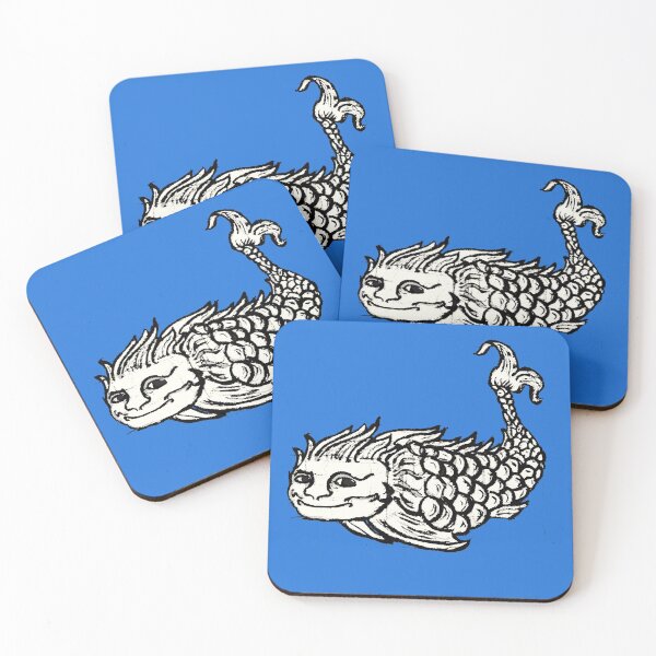 Item preview, Happy Woodcut Style Whale, Flag of Kola designed and sold by kittenry.