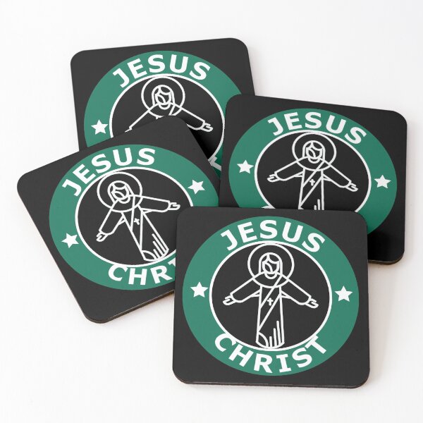 Item preview, Black and Green Jesus Design designed and sold by palmsandprints2.