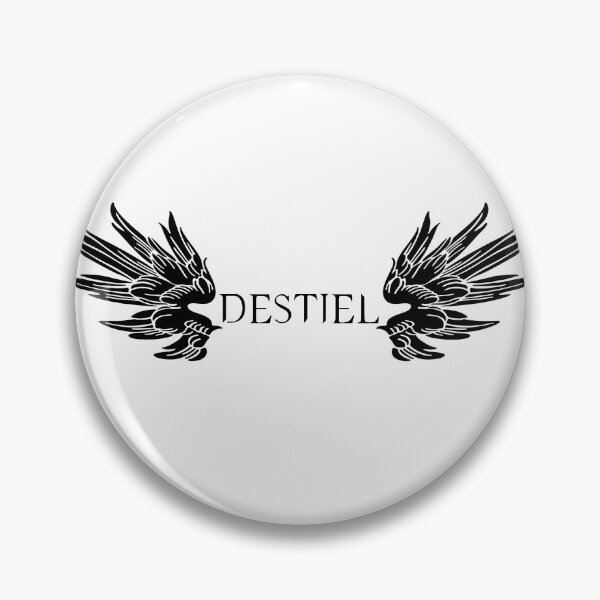 Item preview, Destiel Typography designed and sold by artsydoodles.