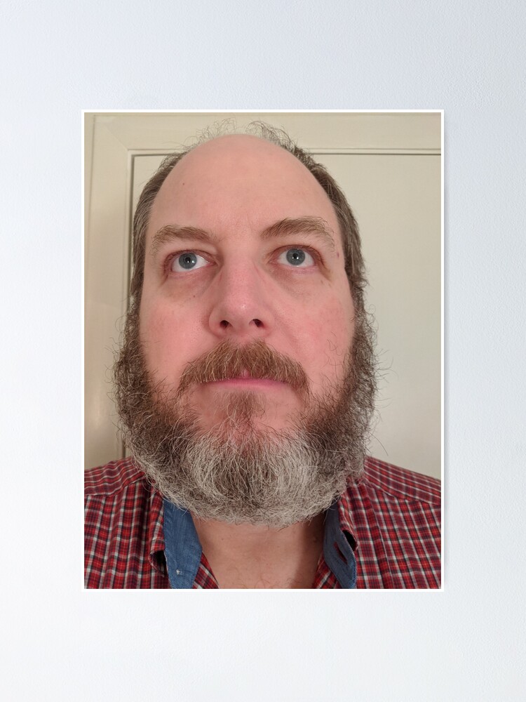 "My face" Poster by mervson Redbubble