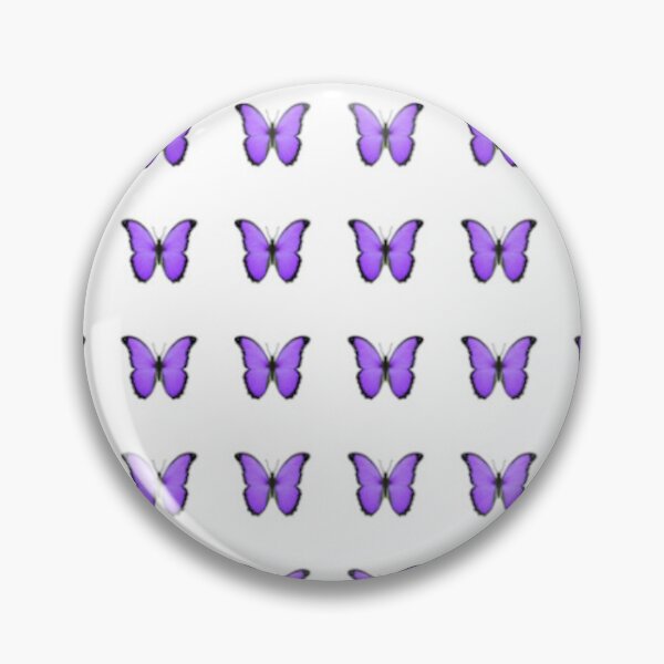 purple butterfly Pin