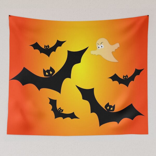 Item preview, Bats and a Ghost designed and sold by Frankie Cat Photography.