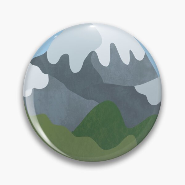 Item preview, Mountain sticker designed and sold by Cydthesquid.