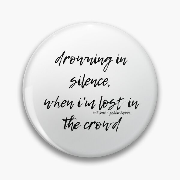 Item preview, Out Loud By Gabbie Hanna (thegabbyshow) Typography designed and sold by artsydoodles.