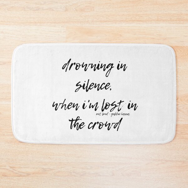 Item preview, Out Loud By Gabbie Hanna (thegabbyshow) Typography designed and sold by artsydoodles.