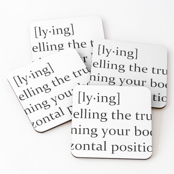 Item preview, That depends on how you define lying. designed and sold by NemJames.
