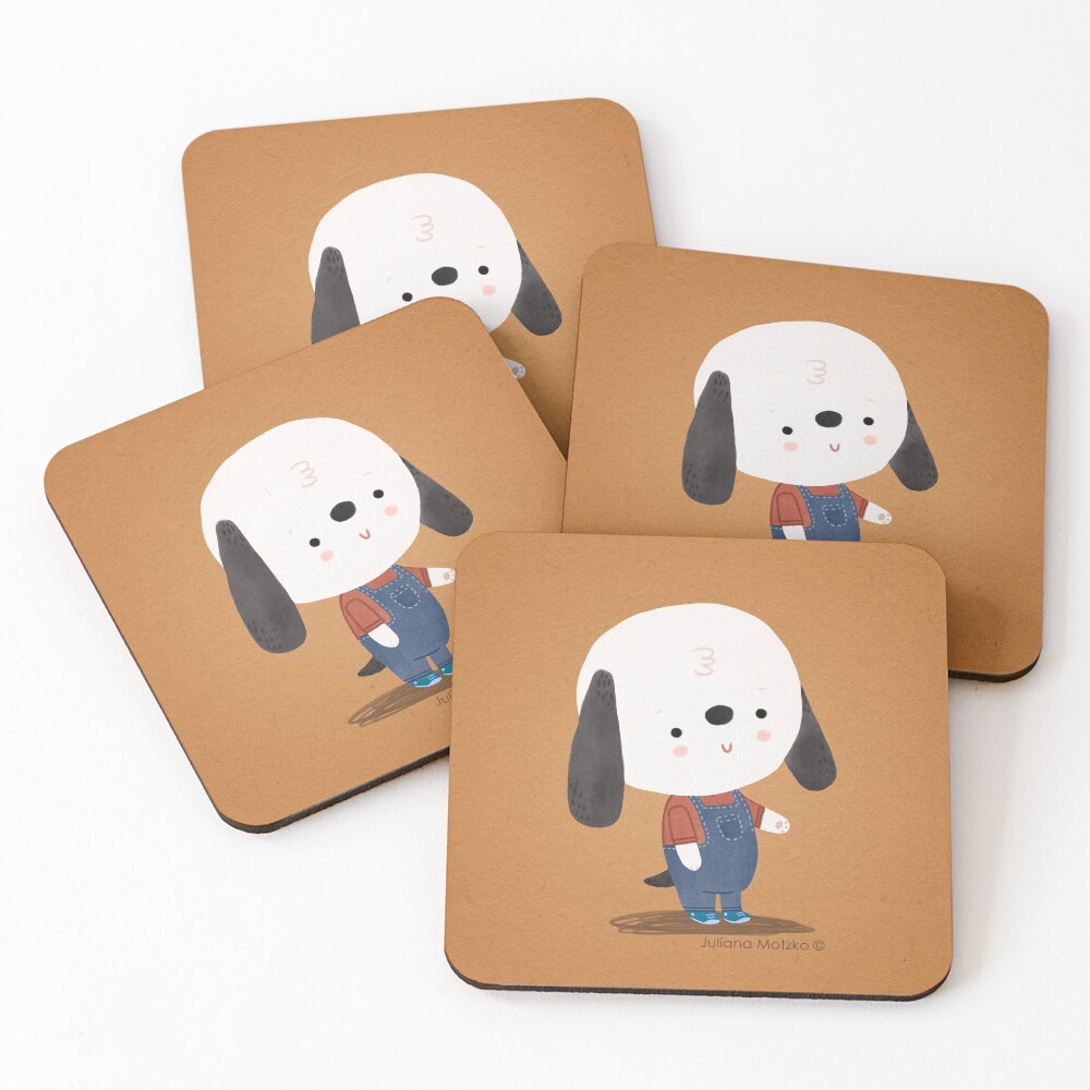 Ted The Dog Coasters (Set of 4)